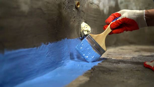 Large-scale Interior Drainage System work completed in Winchester, VA by SJ Waterproofing Pros